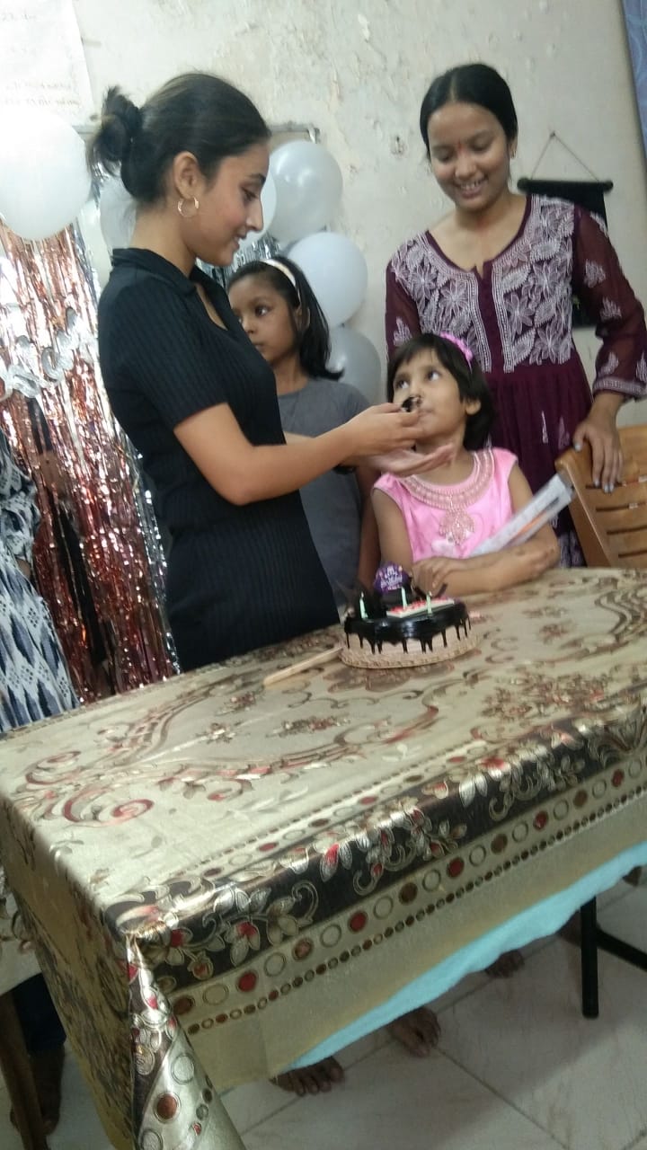 Birthday Celebration by Astha NGO, Prayagraj
