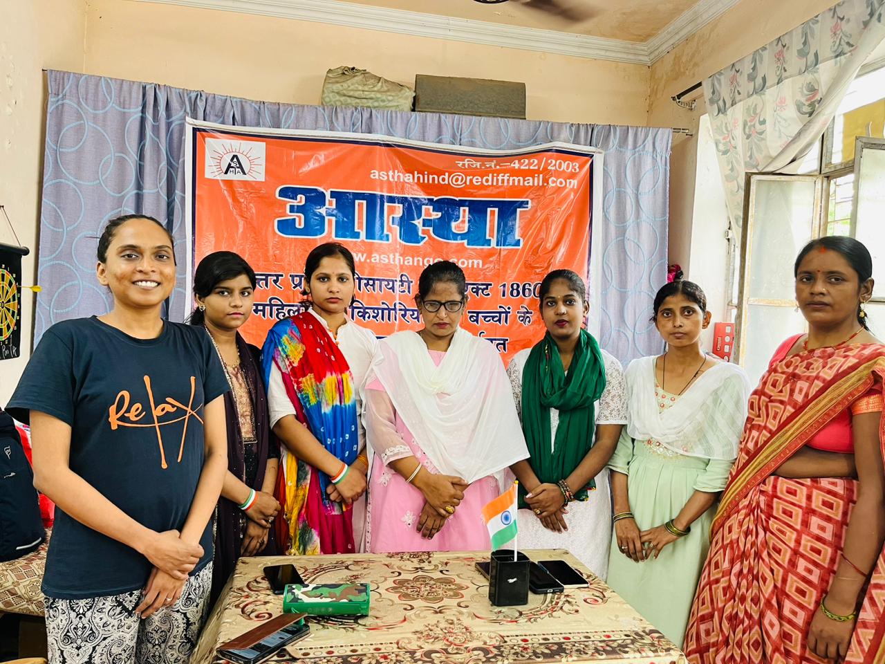 Independence Day Celebration by Astha NGO, Prayagraj