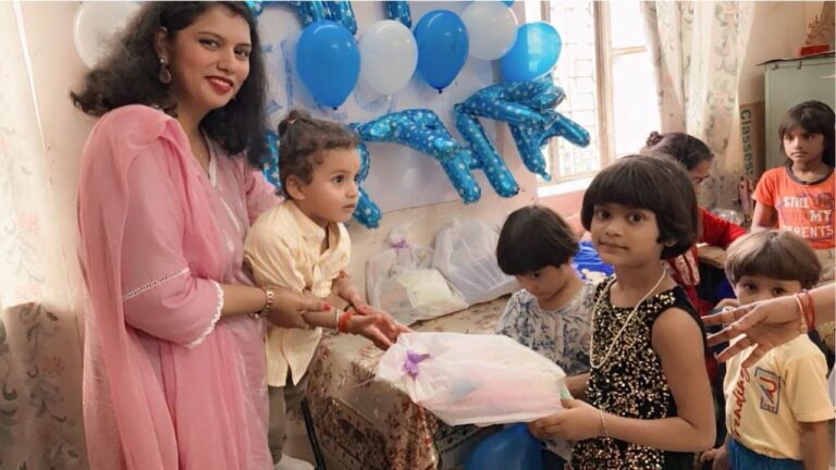 Birthday Celebration by Astha NGO, Prayagraj