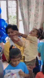 Birthday Celebration by Astha NGO, Prayagraj